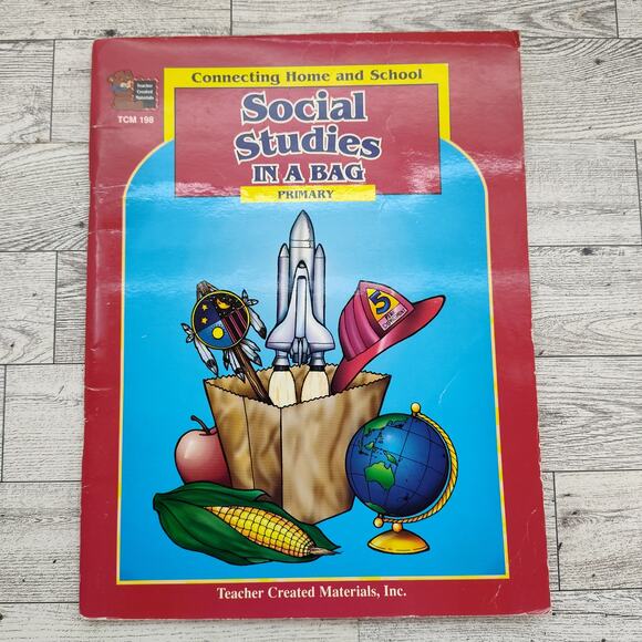 Social Studies In A Bag PRIMARY GRADES 1995 Vtg Teacher Created Materials - Picture 11 of 13